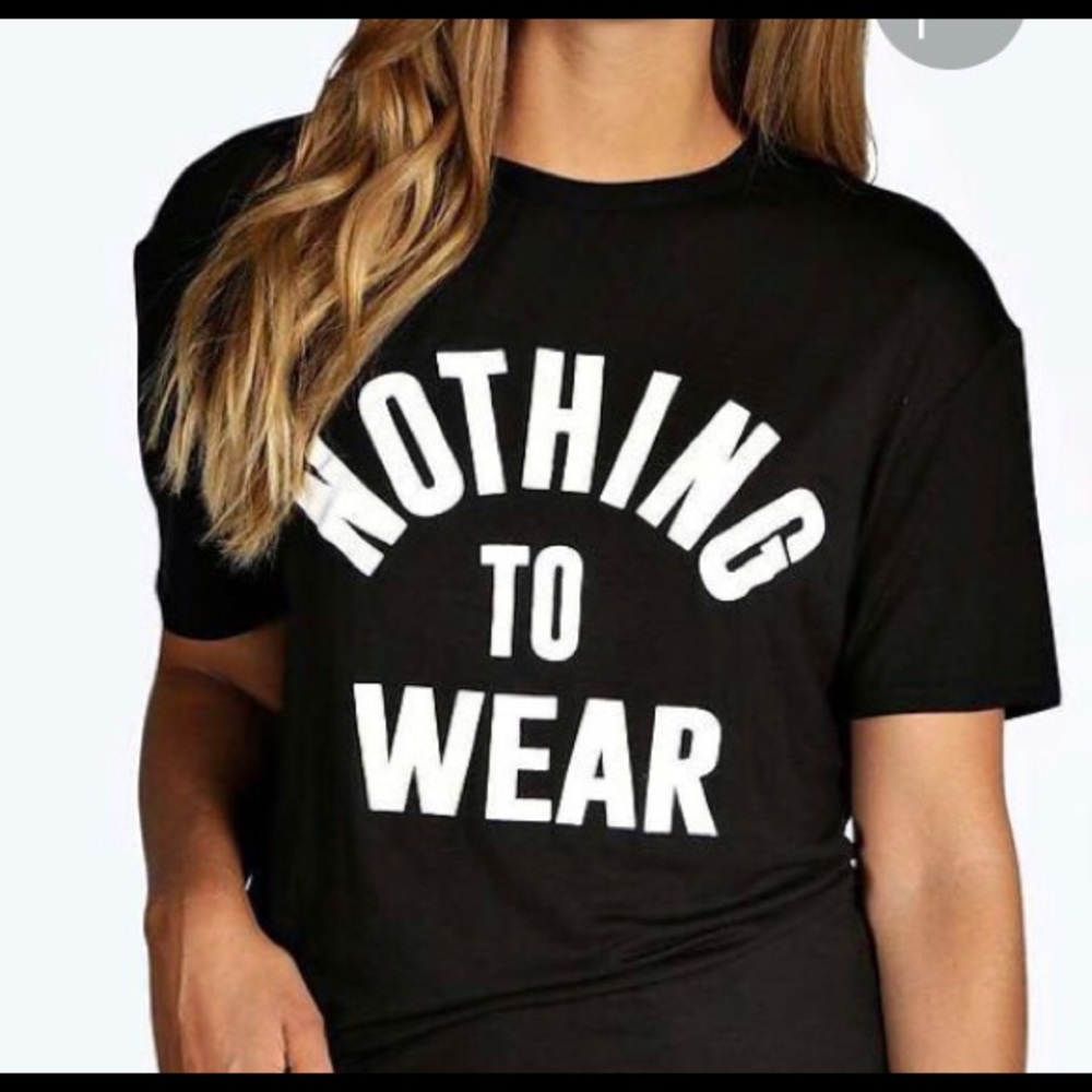 Nothing To Wear Graphic Tee